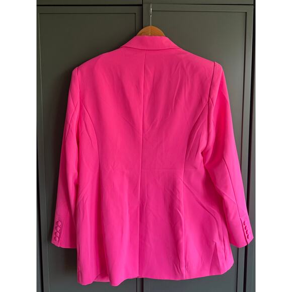 nwt FASHION TO FIGURE (FTF) sz XL (0) hot pink blazer - Picture 4 of 4